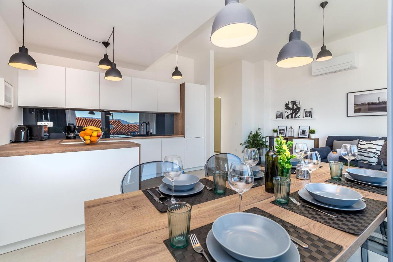 Apartments Solis Lacus Penthouse Нивице Экстерьер фото