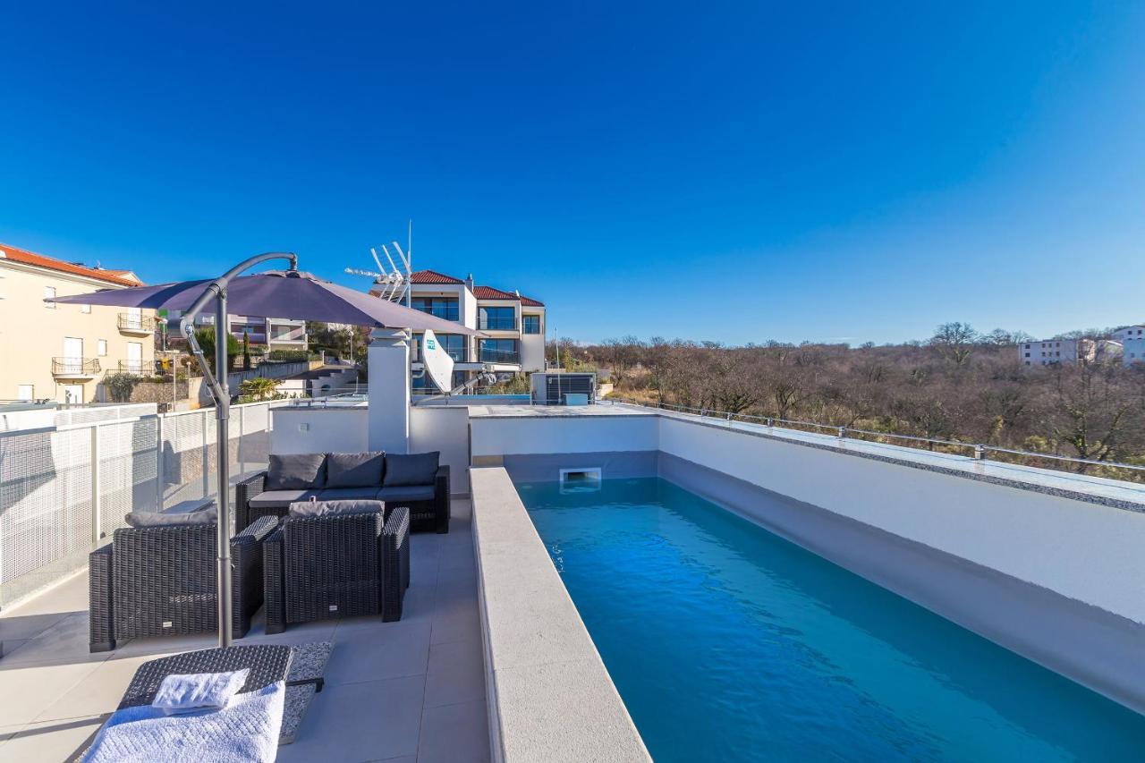 Apartments Solis Lacus Penthouse Нивице Экстерьер фото